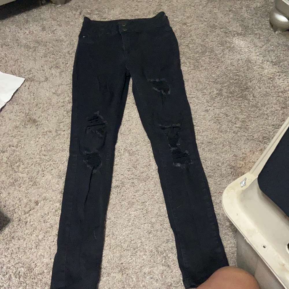 Buckle Kancan mid rise skinnies